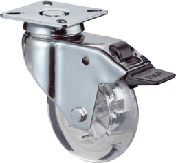 Article picture Lenkrolle m.Festst.D.50mm Trgf.40kg m.Pl