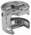 Artikelbild Zamak Exzenter, SUPRA 12 Z 02, D.-12 mm, ohne Rand