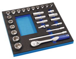 Articolo immagine Werkzeugmodul 27-tlg.2/3-Modul Steckschl