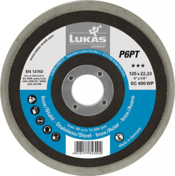 Article picture Polierteller P6PT D.125mm Bohrungs-D.22,