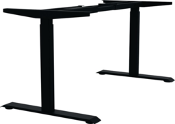 Articolo immagine Steh-Sitz Tischgestell schwarz RAL 9017
