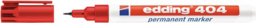 Article picture Permanentmarker 404 rot Strich-B.0,75mm