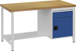 Articolo immagine Werkbank signalblau lichtgrau B1500xH859