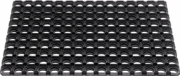 Articolo immagine Fußmatte offene Ringe schwarz Gum.L1000x