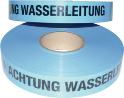 Articolo immagine Trassenwarnband Aufdruck Achtung Wasserl