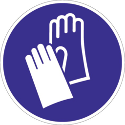 Image de l'article Folie Handschutz benutzen D.200mm blau/w