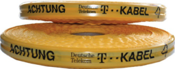 Articolo immagine Trassenwarnband Aufdruck Achtung D.Telek
