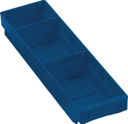 Article picture Regalkasten L400xB120xH65mm blau PP KAPP