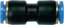 Articolo immagine Gerade Steckverbindung Blaue Serie 4mm L