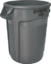 Image de l'article Mehrzwecktonne grau 121l PE Außen-Ø560xH