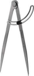 Articolo immagine Spitzzirkel L. 200mm m. Stellbogen PROMA