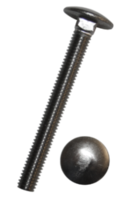 Artikelbild Flachrundschrauben mit Vierkantansatz ohne Mutter, A2