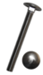 Artikelbild Flachrundschrauben mit Vierkantansatz ohne Mutter, A2