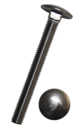 Image de l'article Vis tête ronde + carré sans écrou DIN 603