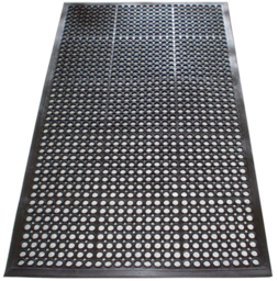 Articolo immagine Fußmatte offene Ringe schwarz Gum.L1500x