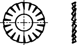 Schizzo 2 fan screw Form A DIN 6798