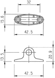 Schizzo Bracket front f.KRABI