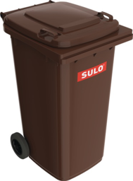 Articolo immagine Müllgroßbehälter 240l HDPE braun fahrbar
