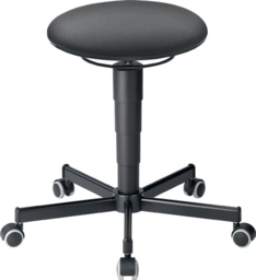Articolo immagine Drehhocker Rl.Supertec-Gewebe grau Sitz-