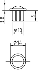 Schizzo Damper f.10mm bore