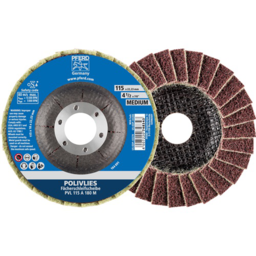 Article picture Fächerscheibe POLIVLIES Ø115xHmm K.mitte