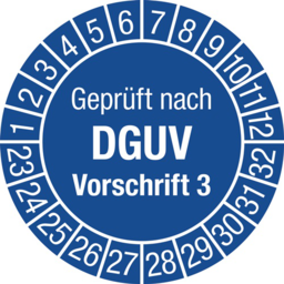 Article picture Mehrjahresprüfplakette D.30mm Geprüft n.