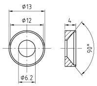 Schizzo Rosette f.I6K SHR