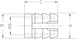 Schizzo Expansion sleeve M 6