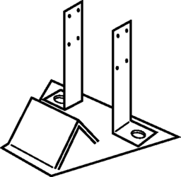 Sketch 2 Rafter holder SHB SIMPSON