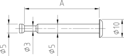 Schizzo End cap bolt ZYKO f.5