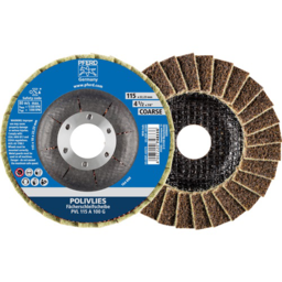 Article picture Fächerscheibe POLIVLIES Ø115xHmm K.grob