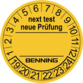 Artikelbild Prüfplaketten BENNING