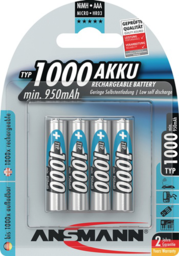 Article picture Akkuzelle 1,2 V 1000 mAh R03-AAA-Micro H