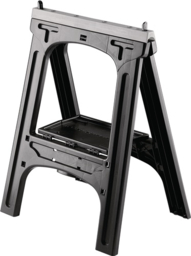 Image de l'article Unterstellbock H.800mm Ku.schwarz/grau L