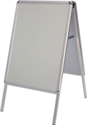 Image de l'article Kundenstopper Alu.silberf.2xDIN A1 f.d.g