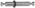 Articolo immagine Center wall bolt w.ring