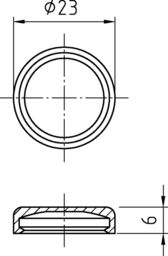 Schizzo Cover cap base reinf.screw