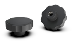 Artikelbild Sterngriff mit montierter Mutter, Durchmesser 55,5 mm