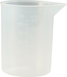 Articolo immagine Messbecher 120ml PP transp.D57,5xH75mm o