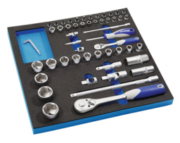 Articolo immagine Werkzeugmodul 55-tlg.2/3-Modul Steckschl