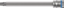 Articolo immagine Steckschlüsseleinsatz 8767 A HF TORX® 1/