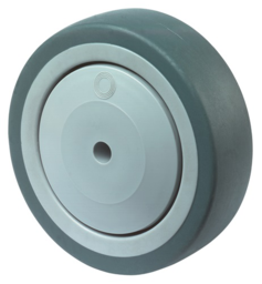 Article picture Ersatzrad D.125mm Trgf.100kg Gum.grau Ac