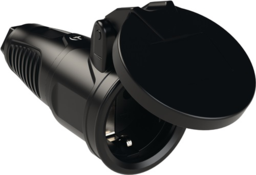 Article picture Schutzkontaktkupplung 10-/16A 250V schw