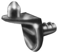 Artikelbild Bodenträger Zamak mit 2 Zapfen-D. 5 mm