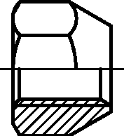 Skizze 2 Kegelmuttern F  Kl.8