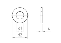 Esquisse rondelle de coussin de porte
