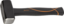 Image de l'article Fäustel BlackTec® Kopf-G.2000g 3K-Stiel