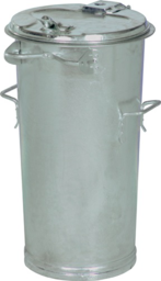Articolo immagine Mülleimer 50l Stahlbl.TZN o.Bügel