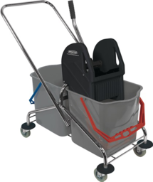 Articolo immagine Reinigungswagen Eimer 2x27l,Presse STA S