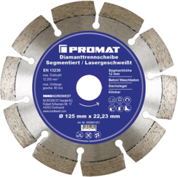 Article picture Diamanttrennscheibe D.180mm Bohr.22,23mm